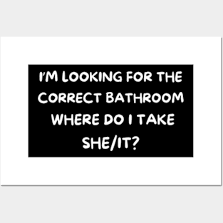 Im looking for the correct bathroom Posters and Art